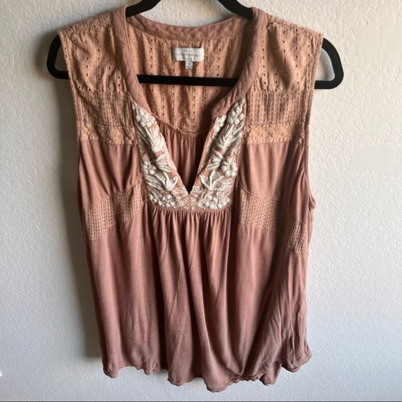LUCKY BRAND 3X tank top boho - Picture 2 of 8